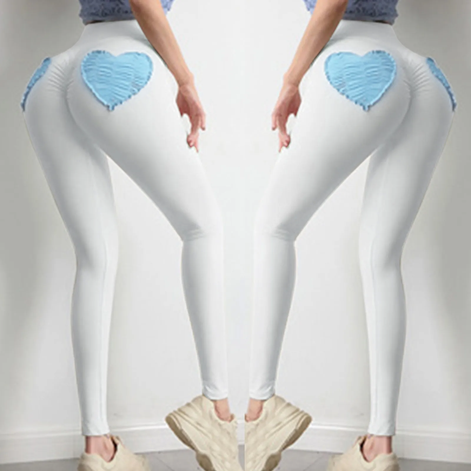 

Леггинсы женские бесшовные с эффектом пуш-ап и высокой талией