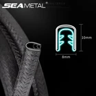 Защитная полоса для краев автомобильной двери, 10 м, уплотнение автомобиля, защита дверей, уплотнитель для автомобилей, 5 м, универсальные автомобильные аксессуары