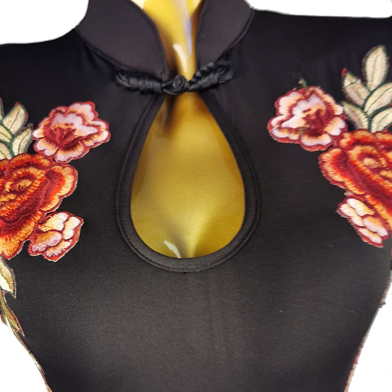 Женское платье для латиноамериканских танцев соблазнительное танцевальное без