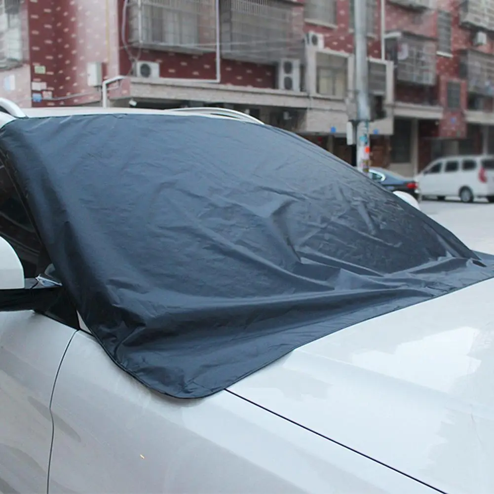 

Car Magnetic Windshield Cover Car Snow Cover Windshield Cover for Most Cars SUVs Vans Winter Car Front Window Accessories