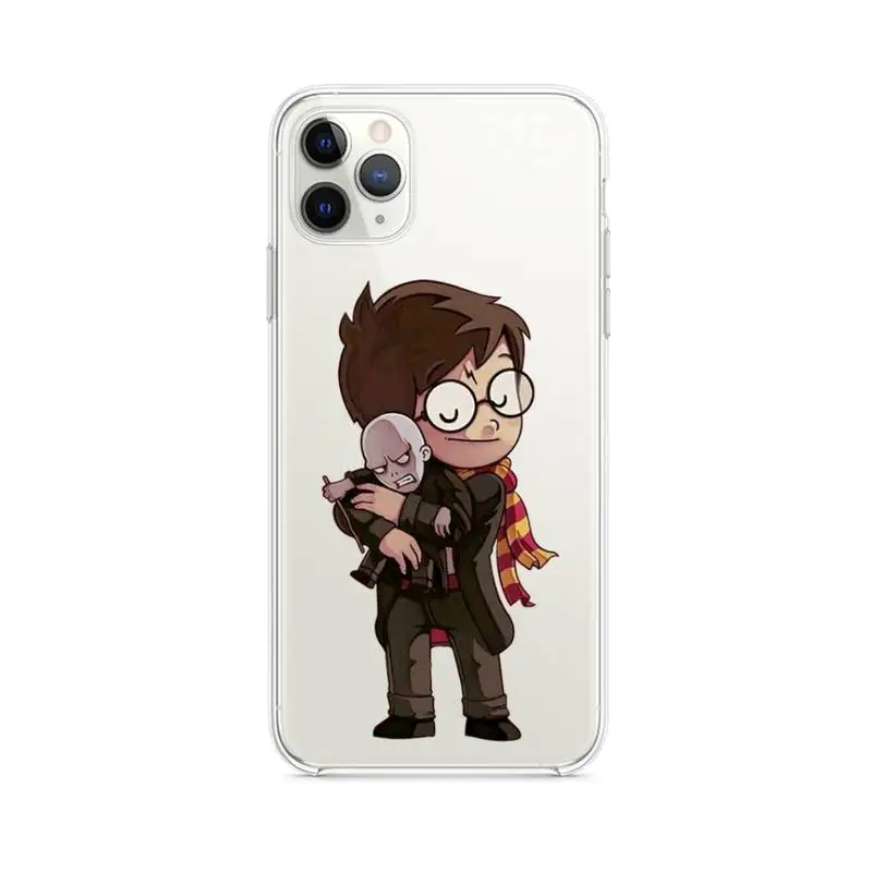 Чехол для телефона с мультяшным фильмом Harries Potters прозрачный iphone 13 12 11 Pro max mini XS 8 7