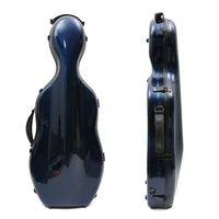 yinfente blue 1516 inch viola case box glass fiber composite strong light
