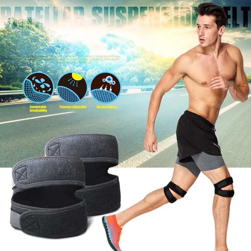 

Adjustable Sports Sacral Belt Support Running Basketball Football Climbing Fitness Knee Pads Equipment BHD2