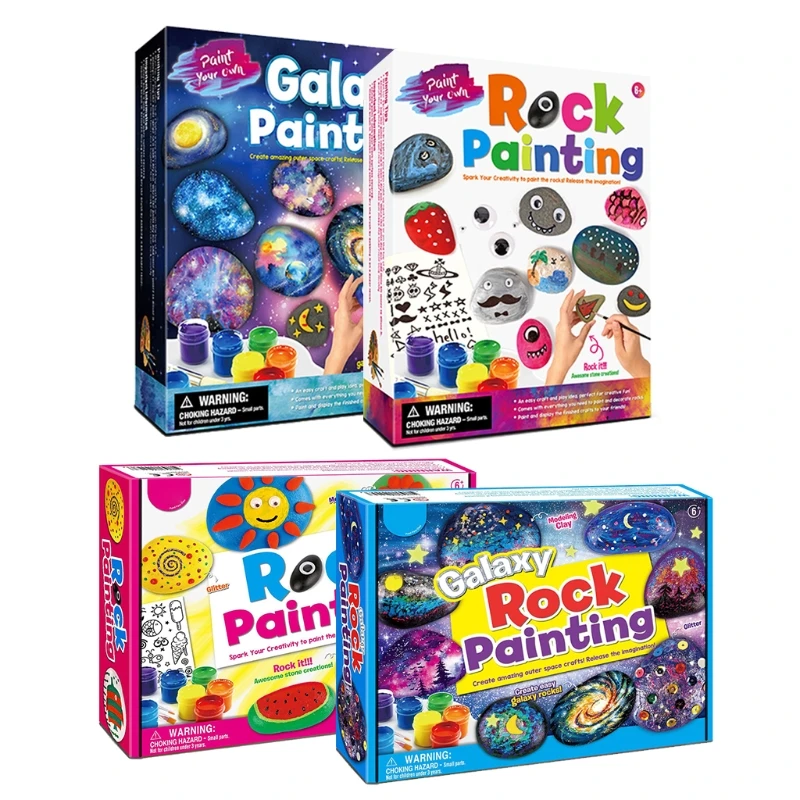 

Набор для творчества N7ME, каменная раскраска, Детские креативные подарки