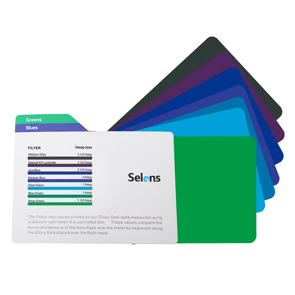 20 шт. прозрачные гелевые светофильтры для камеры | Электроника