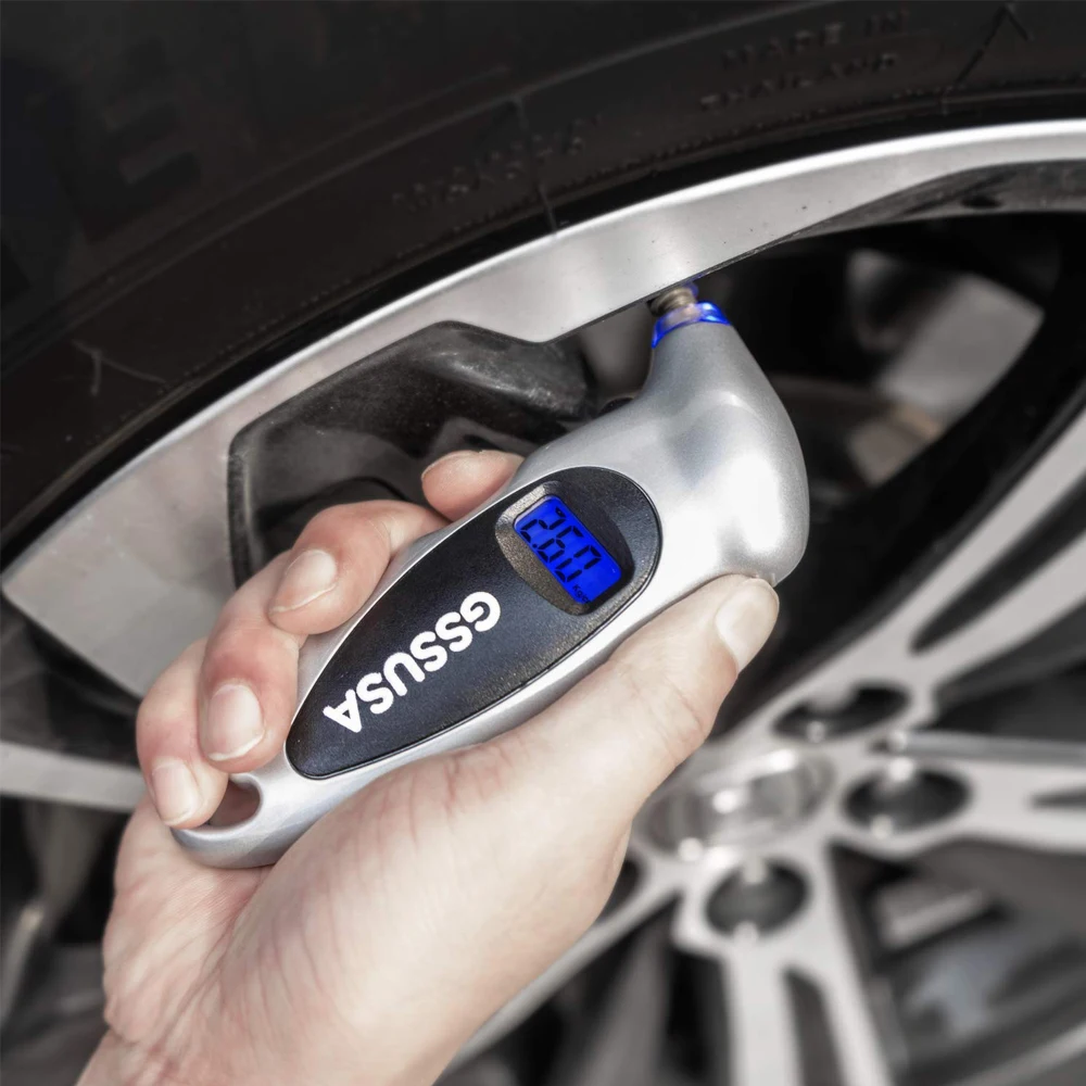 Цифровой датчик давления в шинах 150 PSI 4 настройки для автомобиля грузовика