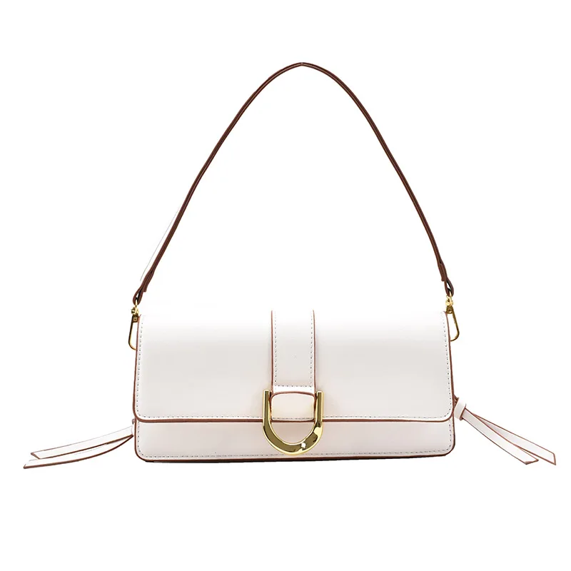 

Woman Leather Bag High Quality Retro Shoulder Bag Flap Design Female Luxury Crossbody Handbags For Women 2021 New Style