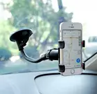 Универсальный черный Автомобильный кронштейн-держатель для автомобильного зеркала заднего вида, вращение на 360 , GPS мобильный телефон, подставка-держатель для Xiaomi, IPhone, Samsung