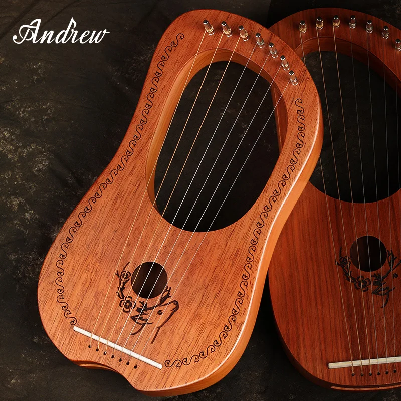 Маленький harp 7/10/16 струны из твердой древесины Энтони компактный портативный