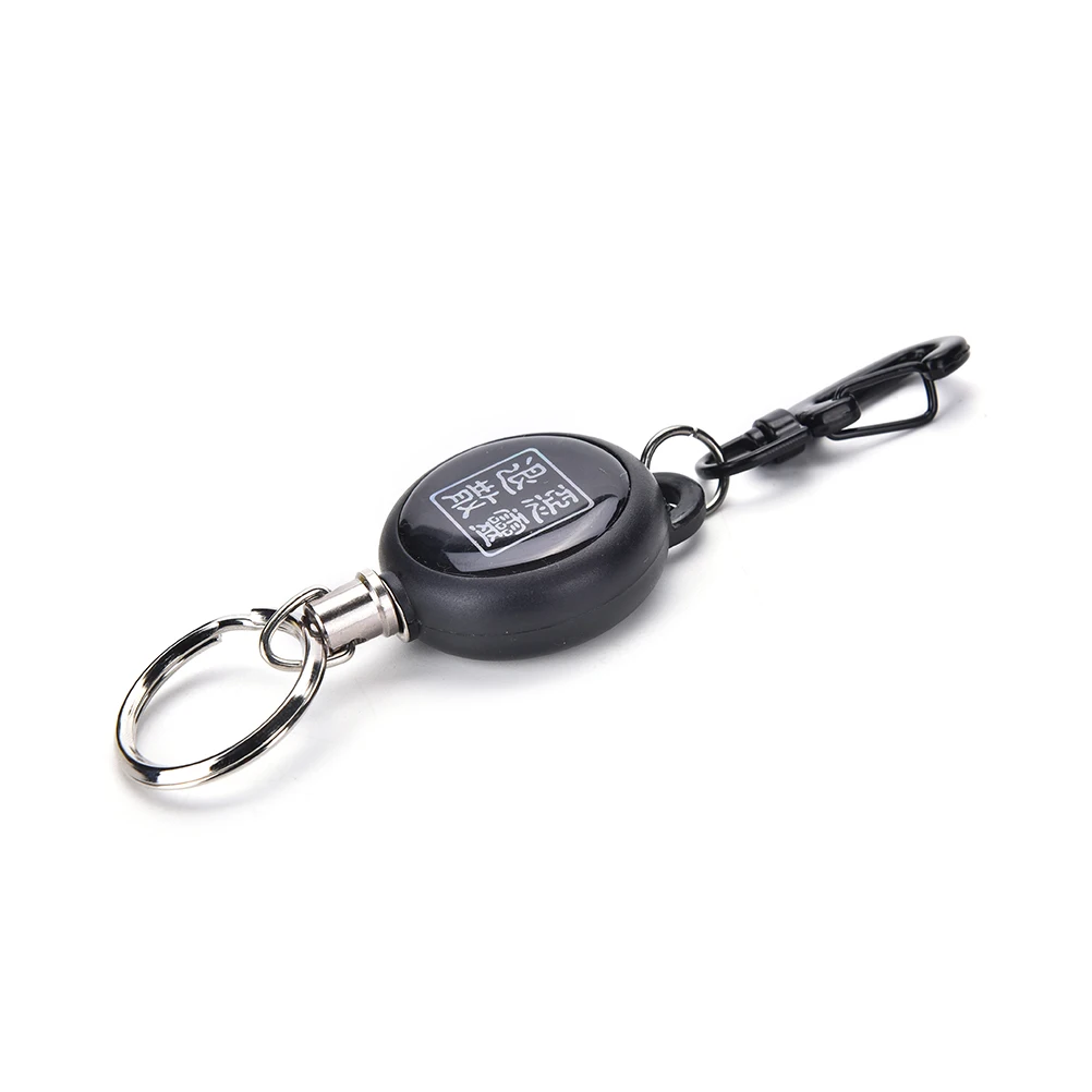 1 шт. металлический бейдж с выдвижной катушкой удостоверением личности