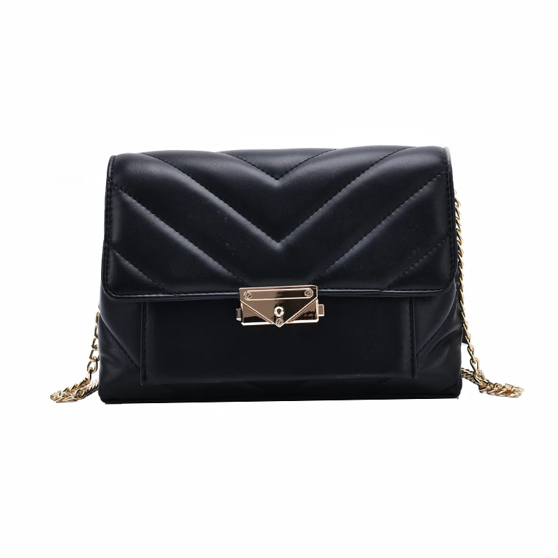 

Small PU Leather Crossbody Bags for Women 2020 Trend Hand Bag Women's Branded Trending Chain Luxury Travel Shoulder Handbags