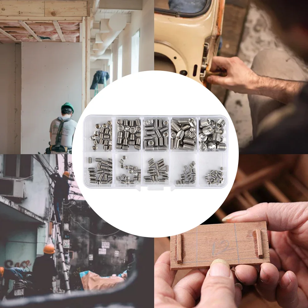 200 шт. аппаратные инструменты для ремонта метрической резьбы Шестигранная