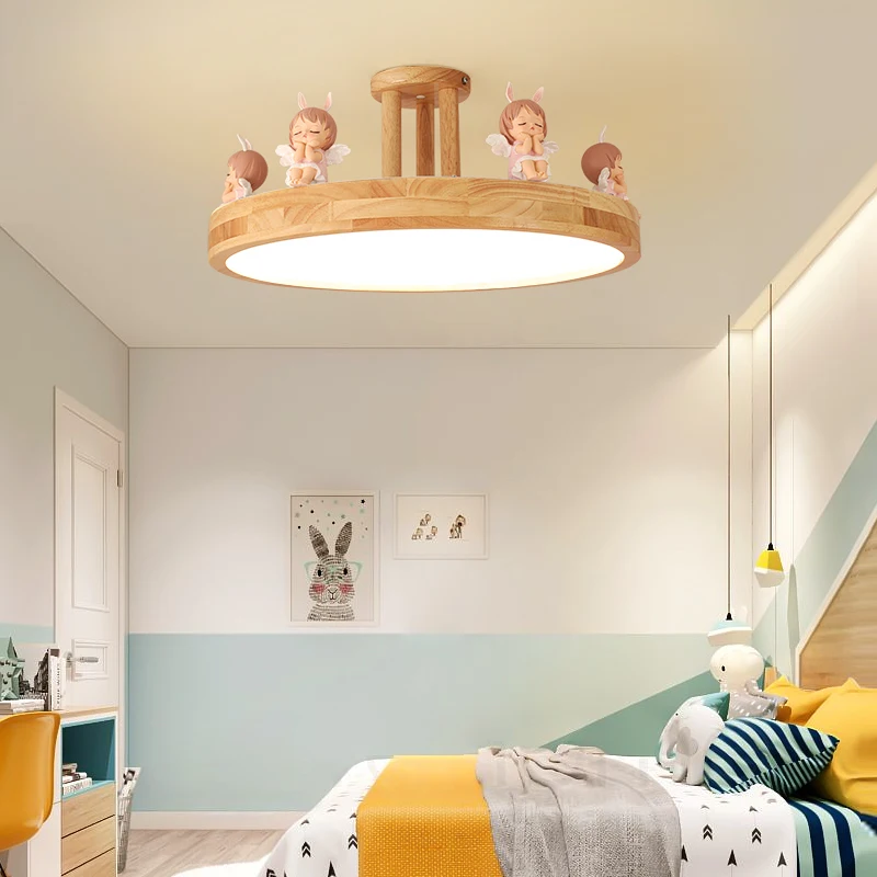 

Современная потолочная лампа для детской комнаты, светодиодное освещение, креативные потолочные светильники для мальчиков и девочек, для к...
