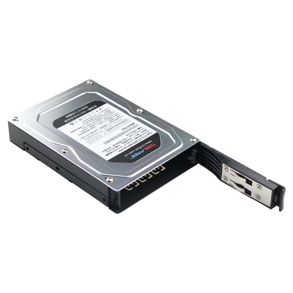 Корпус жесткого диска Zeadow Tool Free Dual Bay 2 5 дюйма до 3 с поддержкой SATA III RAID 0 1 jbo и