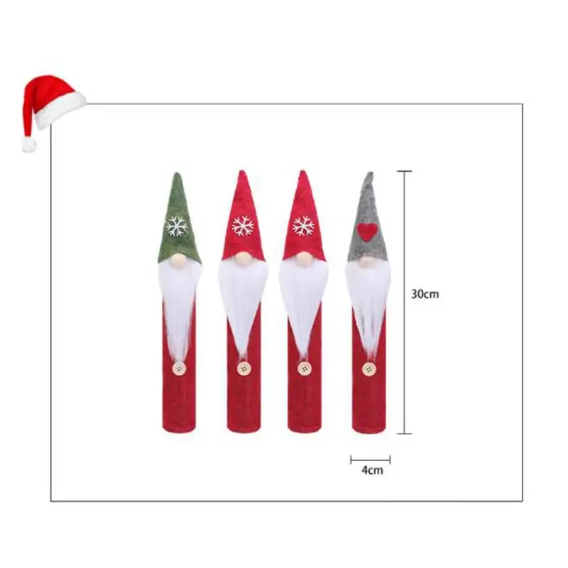 Чехол на дверь холодильника Рождественская ручка кухонные Рождественские