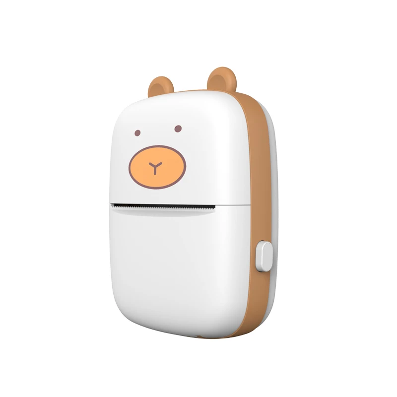 Умный карманный мини принтер bluuetooth беспроводной термальный для учебы офиса