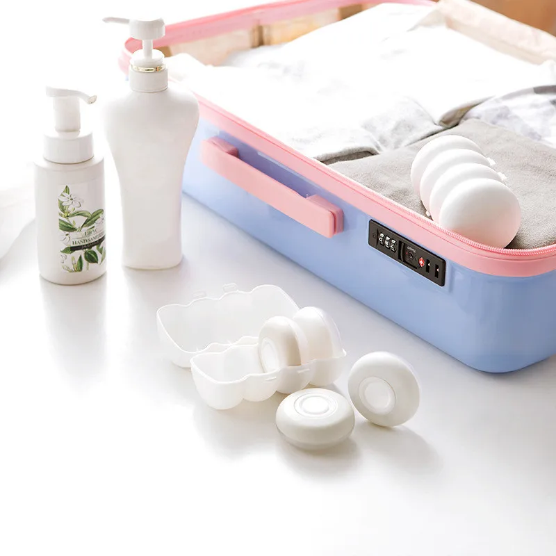 4Pcs/Box Press Portable Refillable Bottle Travel Seal Shampoo Shower Gel Storage Box Cosmetic Empty Botle DIY Test Jar Container | Красота и