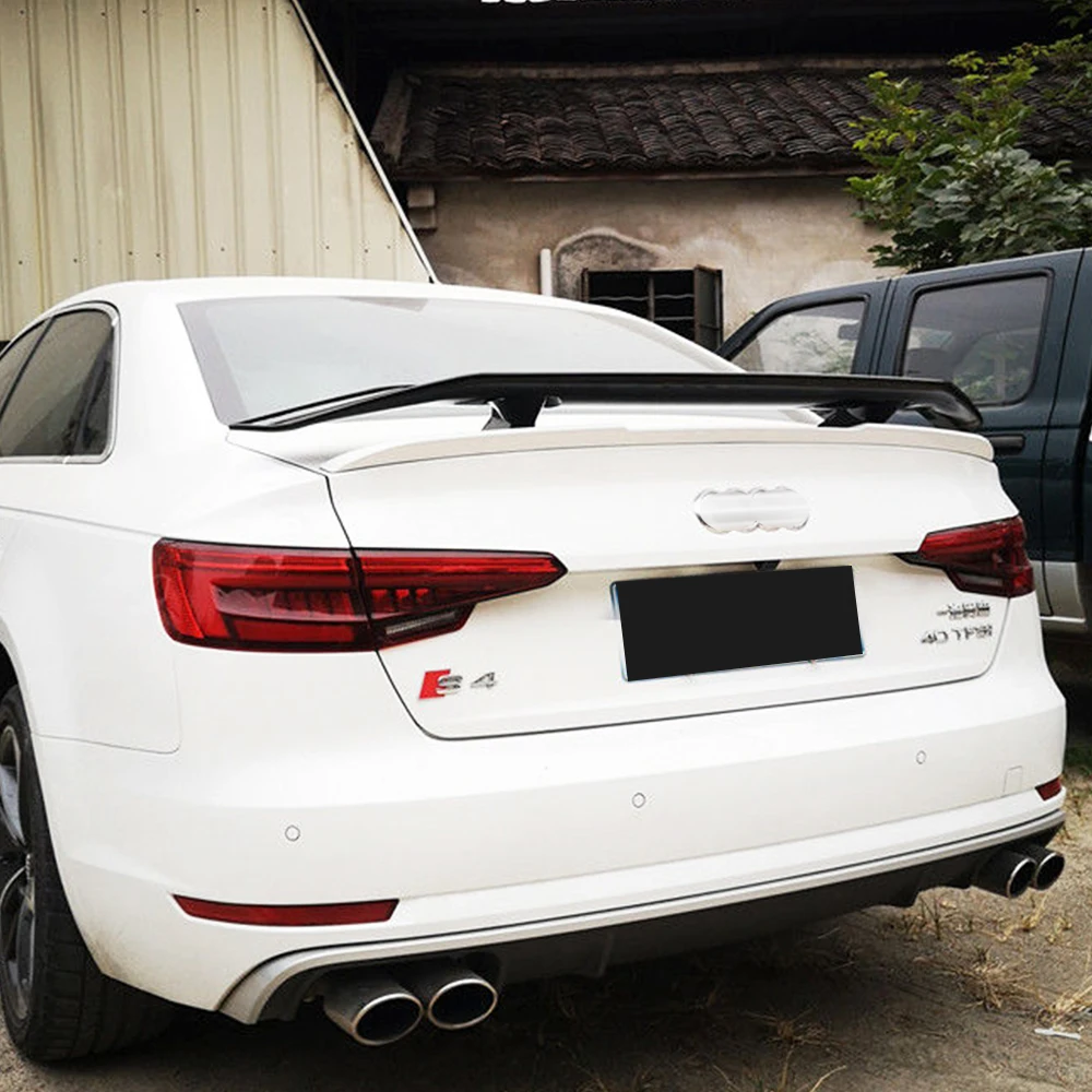 Задняя Крышка багажника автомобильный спойлер для тюнинга крыла Audi A4 S4 B8 B9 Седан 4