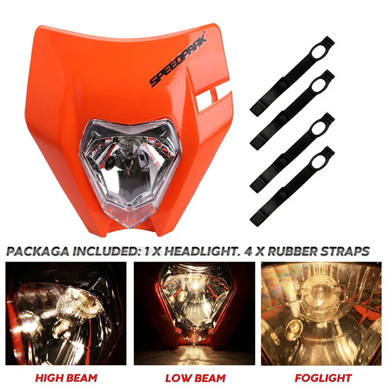 

KTM Off-road Motorcycle Grimace Headlights Motorcycle Modified Accessories