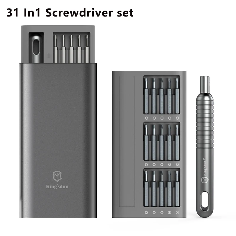 

31 In1 Screwdriver set Precision Magnetic Mini Tool Kit Multifunctional Screw Driver for Phone Computer Laptop Camera Smartphone