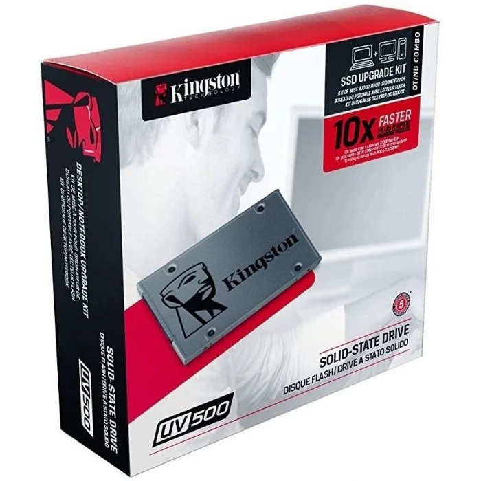 Комплект для модернизации твердотельный накопитель Kingston UV500 SUV500B/120G SSD 2.5&quot 120GB