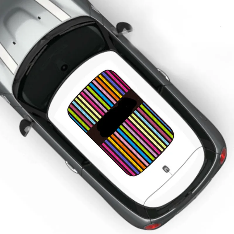Декоративные наклейки на крышу от солнца для BMW MINI cooper one F55 F56 F60 R55 R56 R60 R61 1 шт.