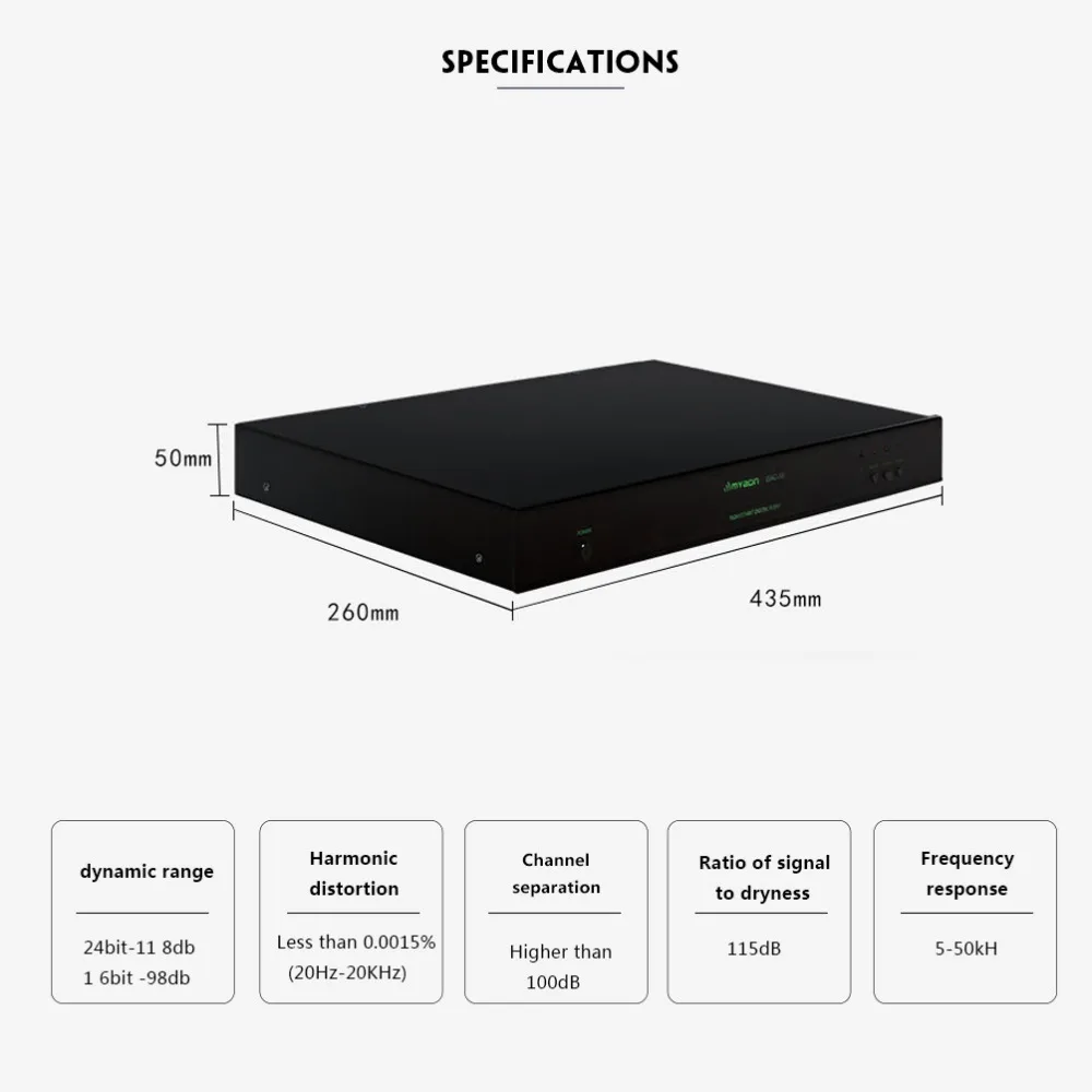 MYADN DAC-10 Hifi декодер DAC аудио высокого Fdelity аудио декодер PCM1794 винил запах