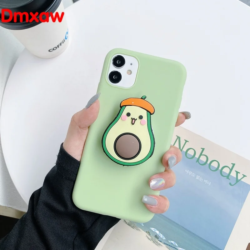 Силиконовый чехол с подставкой для OPPO A11K Realme C11 C12 C15 6 6i 5 5i 5s C3 3 X2 X50 Pro XT A52 A72