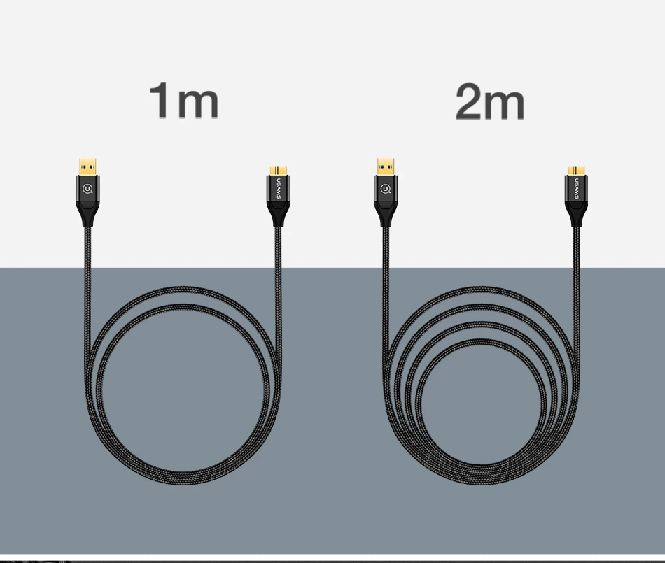 USAMS 5 Гбит/с Micro USB 3,0 кабель для быстрой зарядки типа А к Micro B кабель для передачи данных для samsung S5 Note 3 i9600 G900 Toshiba жесткий диск