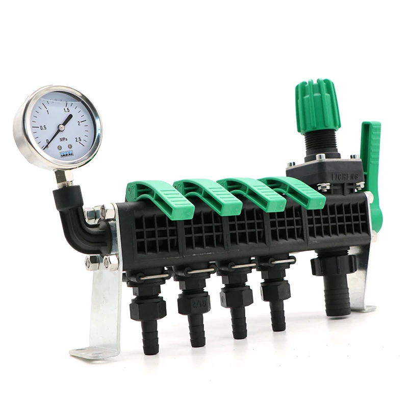 Tractor Boom Sprayer Regulator Farm Equipment Agricultural Fertilizer with Pressure Gauge | Дом и сад