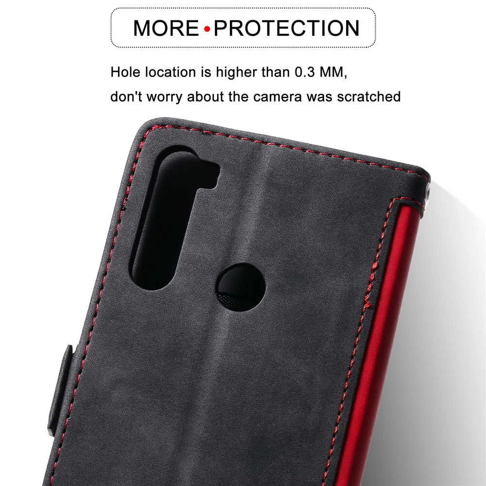 Чехол для Xiaomi Mi 10 CC9 CC9E A3 9lite 9T Note10 PocoX2 Redmi K30 K20 Note 8T 8 7 Note9S Pro Max кожаный чехол-кошелек