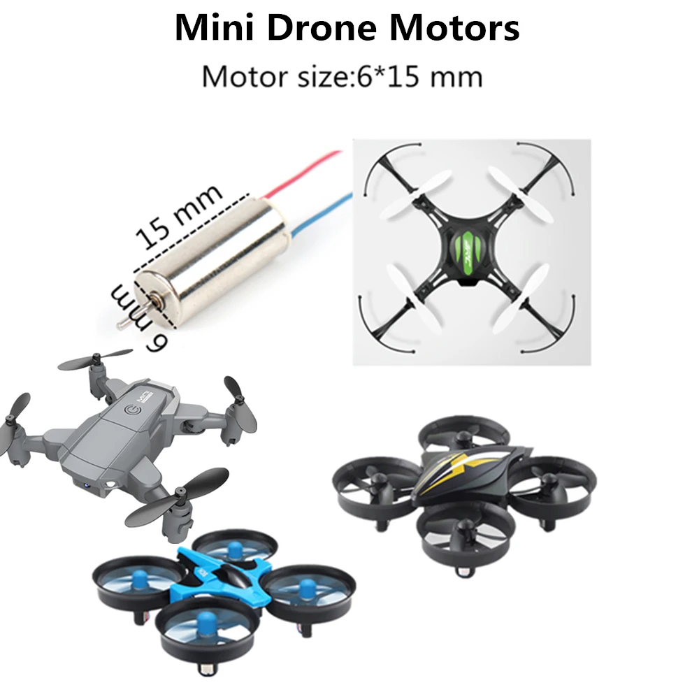 Запчасти двигатель для мини дрона JJRC H36 H8 S22 UAV KY905 игрушечные аксессуары|Детали и