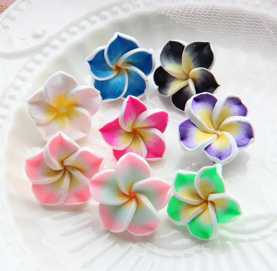 

Милые цветы, полимерная глина, фотоаксессуары для украшения «сделай сам»