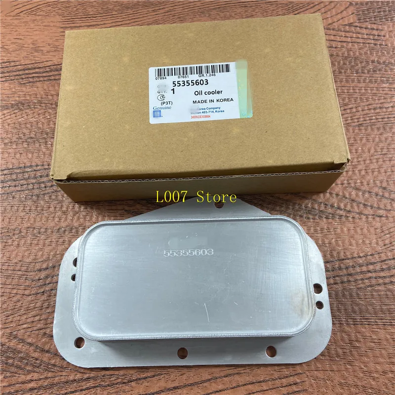 Масляный радиатор двигателя для Chevrolet Cruze Orlando Sonic Croma Aveo 5 G3 OPEL Astra Zafira Signum Vectra 55571687