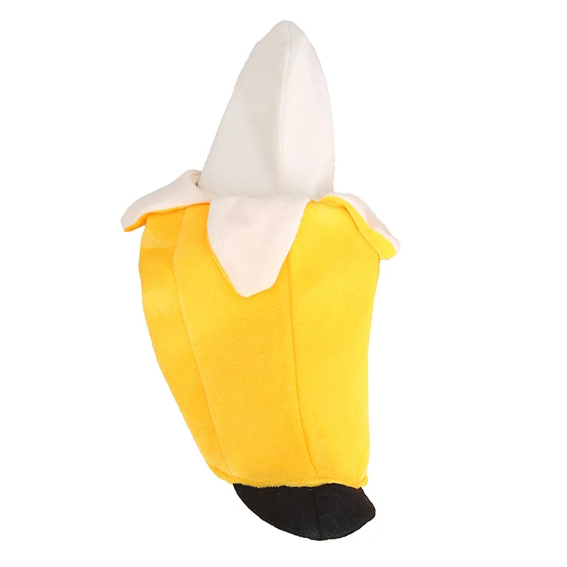 

Funny Dog Clothes, Banana Transformation Dress, Funny Teddy Bichon Dress Up Dress ZD