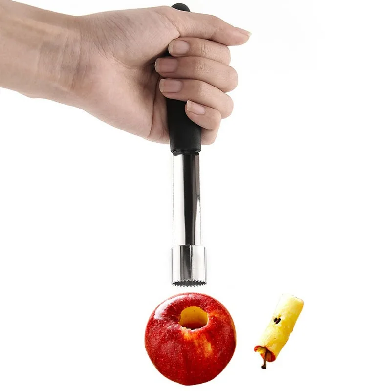 Pear Seed Remover Cutter Kitchen Gadgets Stainless Steel Home Vegetable Tool Apples Red Dates Corers Twist Fruit Core Remove Pit