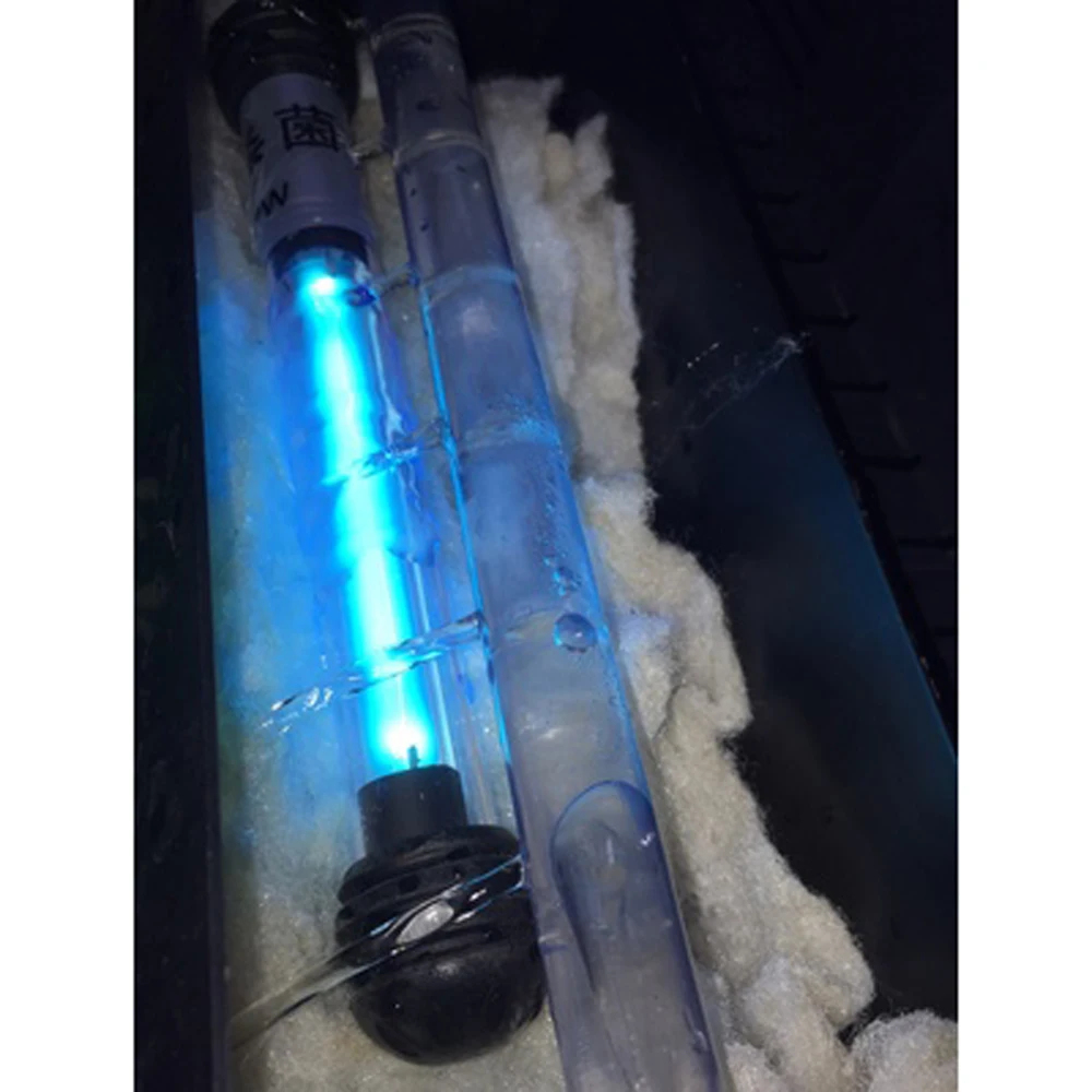 Fish tank Submersible UV Sterilizer Lamp Light Ultraviolet Filter Waterproof Water Cleaner For Aquarium Pond Coral 5w/7w/9w/11w