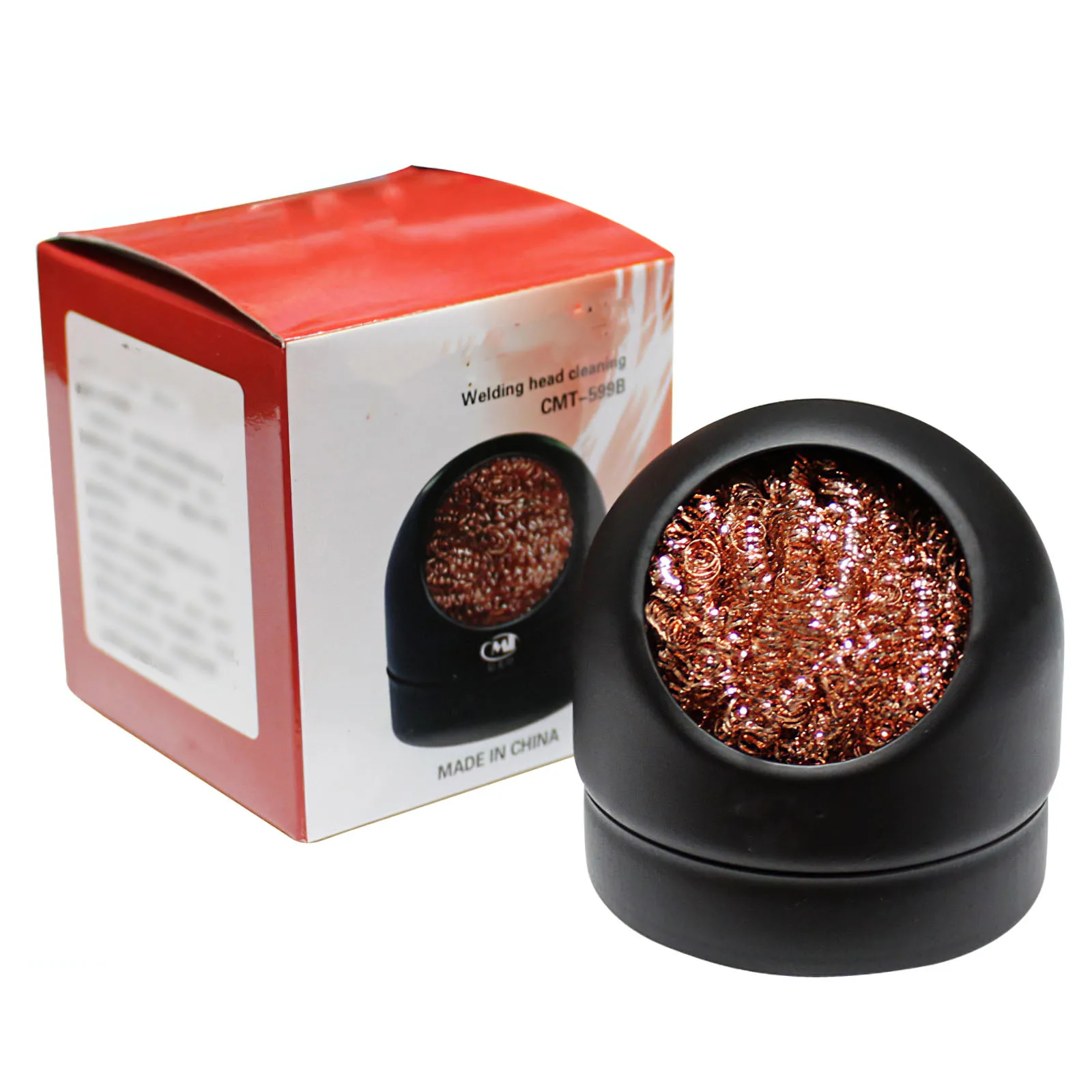 

1/3/5PCS Soldering Iron Wire With Electric Soldering Iron Stand Holder Welding Solder Iron Tip Cleaner Kit Cleaning Steel Ball