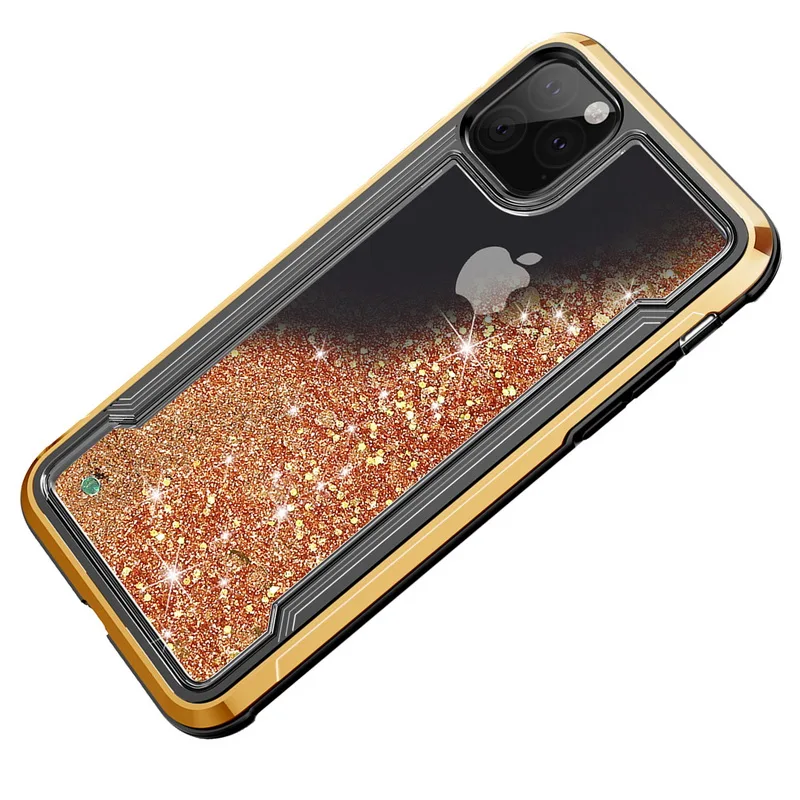 Гальванизированный чехол для iPhone 11 Pro Max 2019 XR XS MAX X 8 7 6 6S Plus плавающие блестки