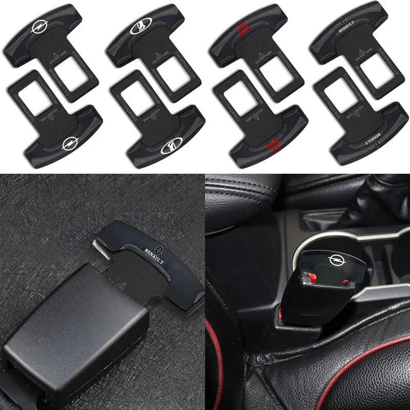 1 шт. металлический автомобиль интерьера защелки ремня Безопасность пробка на