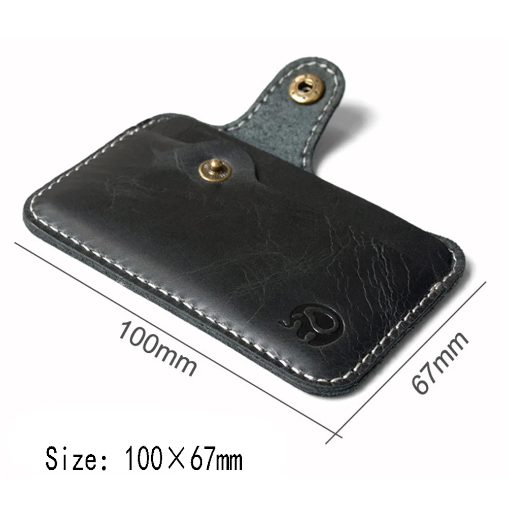 retro leather card wallet men business bank card holder pouch thin credit card case portable small cards pack cash pocket purse free global shipping
