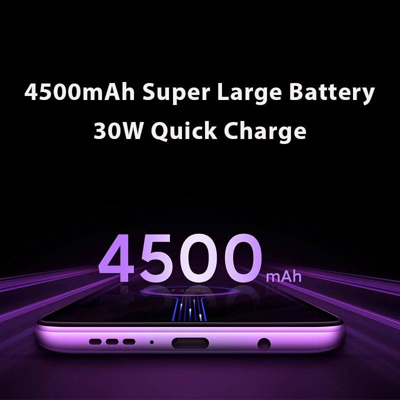 Xiaomi Redmi K30 смартфон с восьмиядерным процессором Snapdragon 765G ОЗУ 8 ГБ ПЗУ 256 64 мп 120