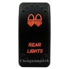 Оранжевый Светодиодный светильник-автомобиль Лодка Караван морской кулисный переключатель-лазерный Eatched-задний светильник s-для Лиги генератора сигналов произвольной формы Нарвская 4X4-Водонепроницаемый