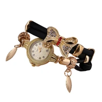 butterfly retro rhinestone bracelet watches women lovely wedding quartz watches wristwatch ladies bracelet luxury watch montre