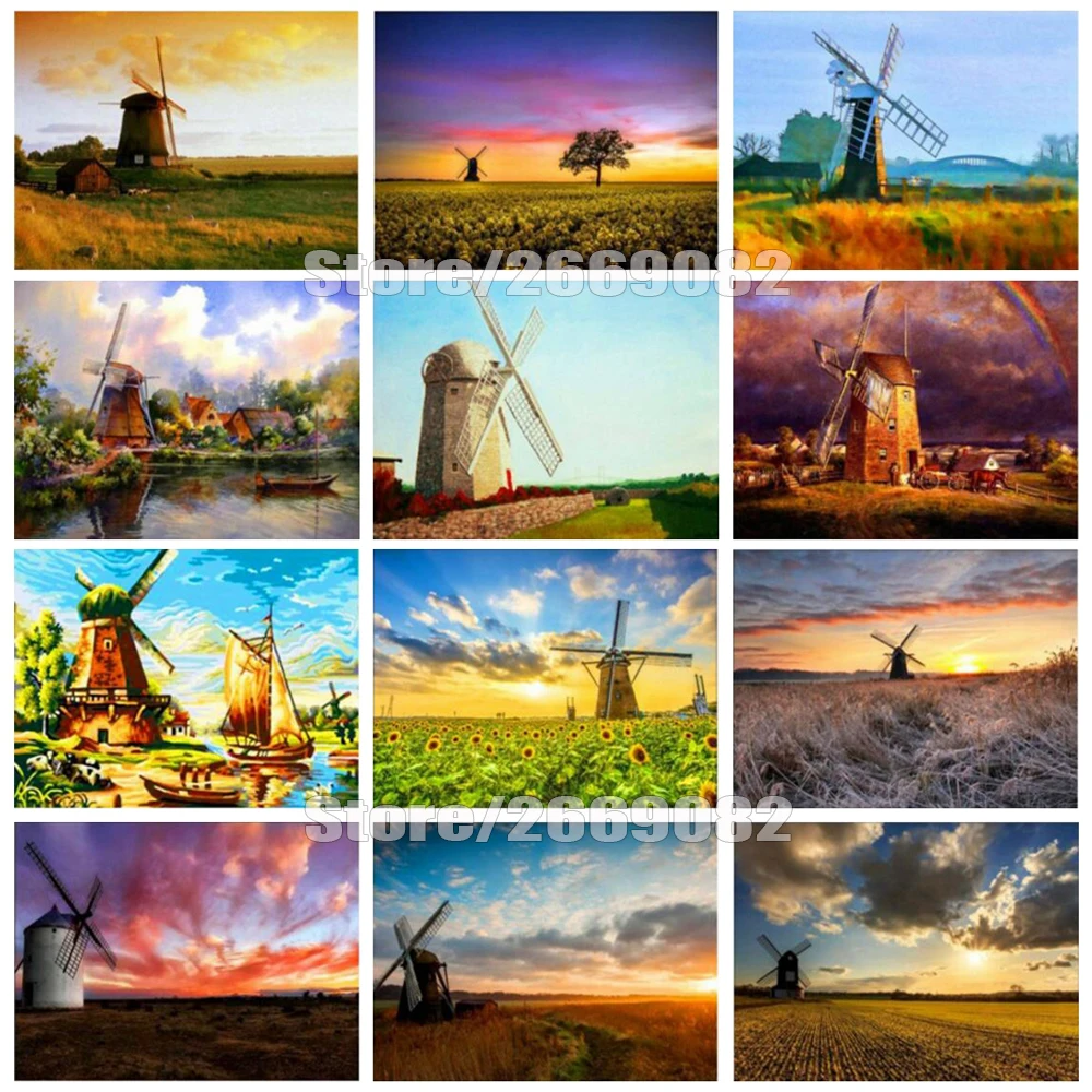 

Алмазная картина 5D "сделай сам", пейзаж, картина для украшения дома, наборы для рукоделия, рождественские подарки CC1698