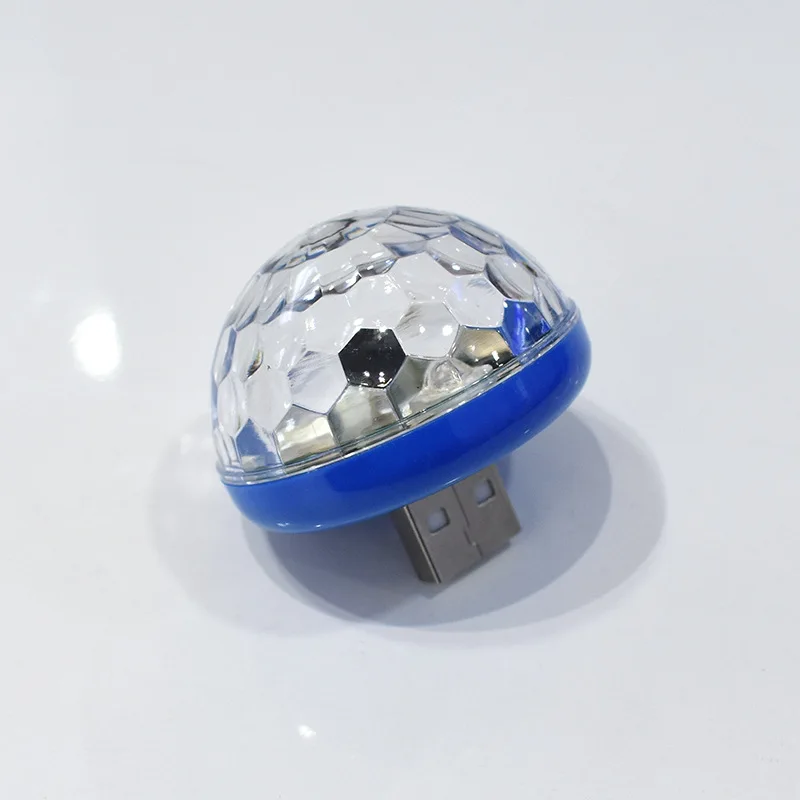 Blue.shell--Style.B Weill Hsu USB светодиодный диско декоративный светильник мини DJ лазерный сценический светильник ing праздник бар дома вечерние Свадебные Рождественские украшения светильник - Испускаемый цвет: Blue.shell--Style.B