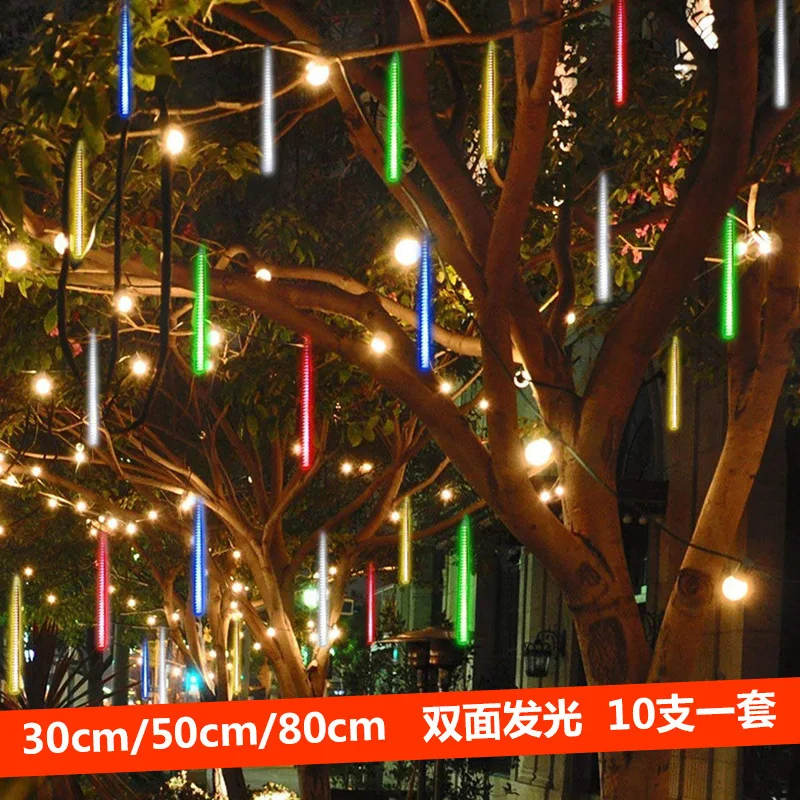 Светодиодная световая лента для метеоритного душа водонепроницаемое подвесное