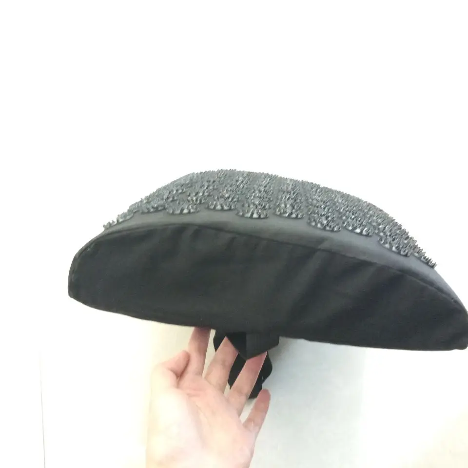 

Lower Back stress pain Relief Massager Acupuncture Pad Car Office Acupressure Back Support Cushion Sponge Lumbar Massage Pillow