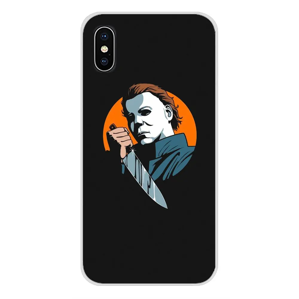Silicone Phone Case Covers Michael Myers Halloween Movies For Huawei Y5 Y6 Y7 Y9 Prime Pro GR3 GR5 2017 2018 2019 Y3II Y5II Y6II | Мобильные