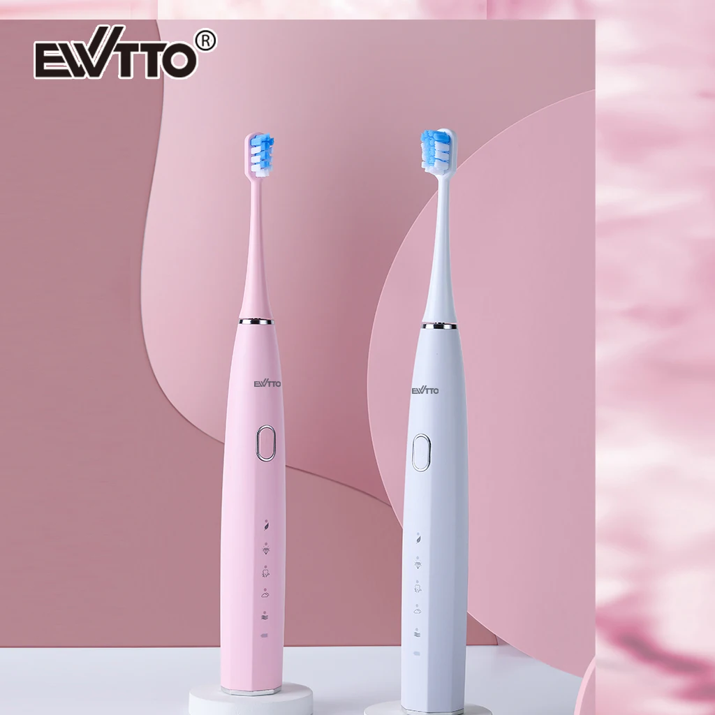 

Умная зубная щетка Ewtto G5, перезаряжаемая Ультразвуковая электрическая зубная щетка для взрослых, моющаяся, 360 градусов, отбеливание зубов